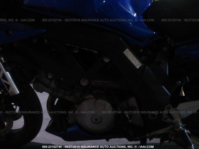 JS1VT54A372100616 - 2007 SUZUKI SV1000 S BLUE photo 9