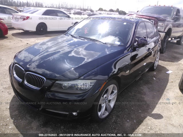 WBAPM5C54BF182208 - 2011 BMW 335 I BLACK photo 2