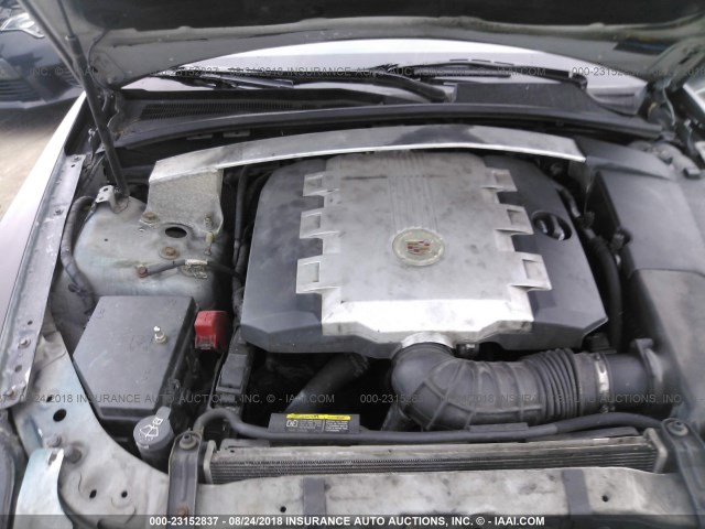 1G6DF577190112239 - 2009 CADILLAC CTS BLACK photo 10