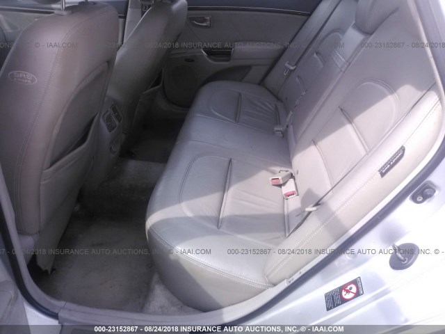 KMHFC46F97A201657 - 2007 HYUNDAI AZERA SE/LIMITED GRAY photo 8