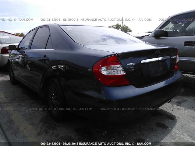 4T1BE32K62U611555 - 2002 TOYOTA CAMRY LE/XLE/SE Dəniz mavisi foto 3