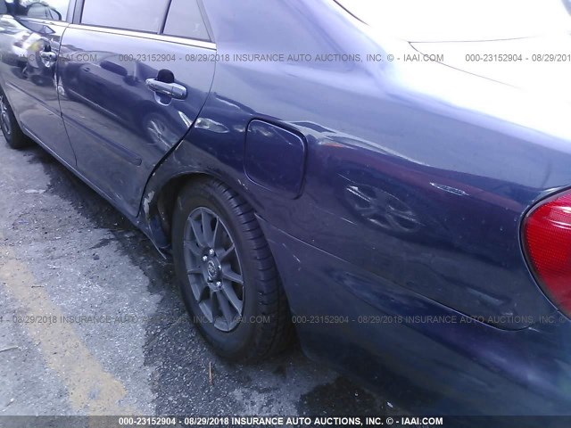 4T1BE32K62U611555 - 2002 TOYOTA CAMRY LE/XLE/SE Dəniz mavisi foto 6