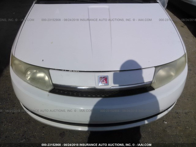 1G8AJ52F33Z100880 - 2003 SATURN ION LEVEL 2 白色 照片 10