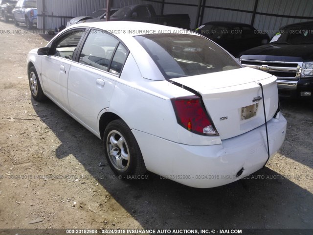 1G8AJ52F33Z100880 - 2003 SATURN ION LEVEL 2 白色 照片 3