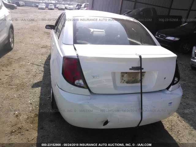 1G8AJ52F33Z100880 - 2003 SATURN ION LEVEL 2 白色 照片 6