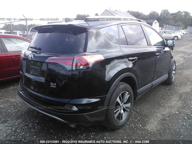 2T3RFREVXJW753742 - 2018 TOYOTA RAV4 ADVENTURE/XLE 黑色 照片 4