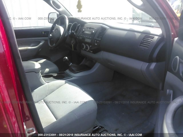 5TEUX42N46Z239749 - 2006 TOYOTA TACOMA ACCESS CAB Kastanienbraun Foto 5