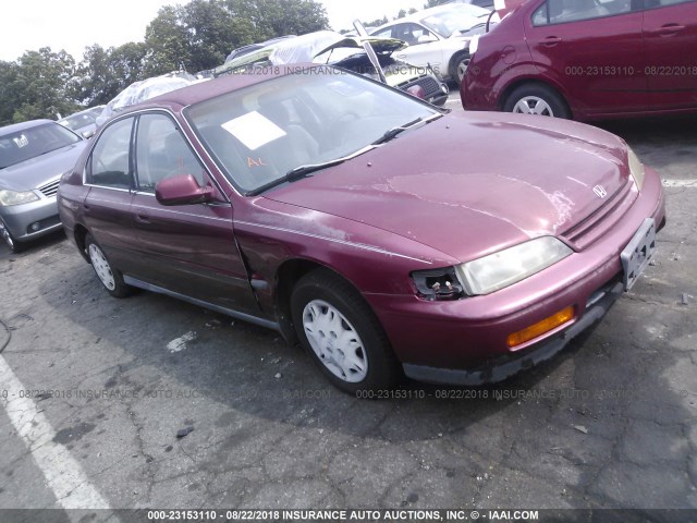 1HGCD5530SA087978 - 1995 HONDA ACCORD LX/EX BURGUNDY photo 1