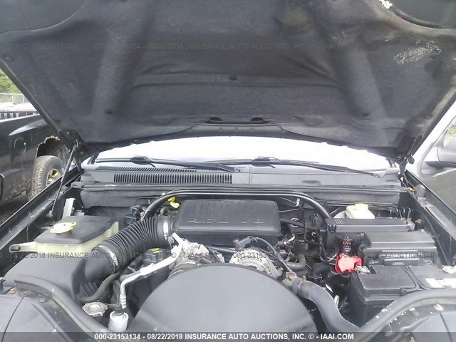 1J4HR48NX5C515670 - 2005 JEEP GRAND CHEROKEE LAREDO/COLUMBIA/FREEDOM 黑色 照片 10