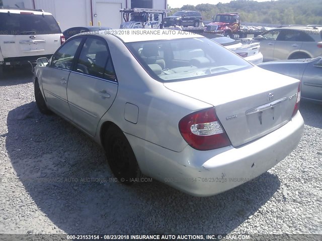 4T1BE30K24U326079 - 2004 TOYOTA CAMRY LE/XLE/SE Gümüş foto 3