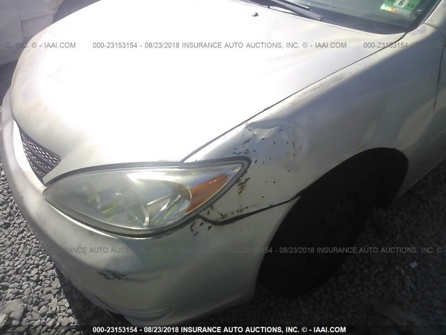 4T1BE30K24U326079 - 2004 TOYOTA CAMRY LE/XLE/SE Gümüş foto 6