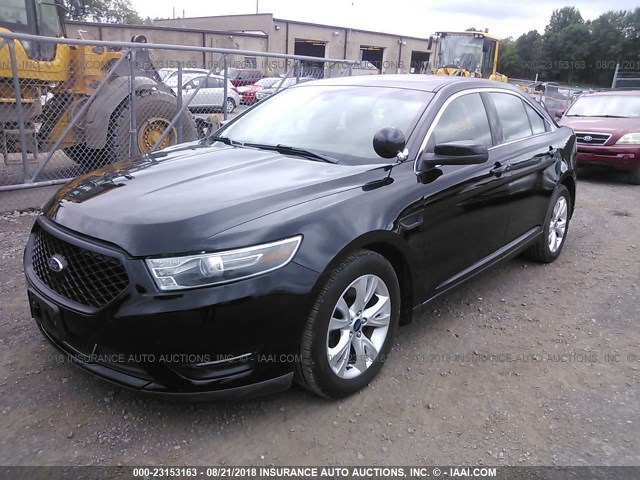 1FAHP2MKXDG227432 - 2013 FORD TAURUS BLACK photo 2