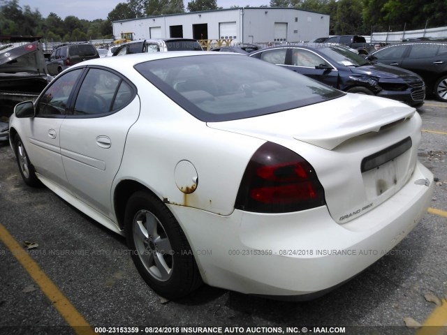 2G2WP522451246406 - 2005 PONTIAC GRAND PRIX 白色 照片 3