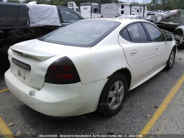 2G2WP522451246406 - 2005 PONTIAC GRAND PRIX 白色 照片 4