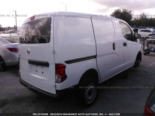 3N6CM0KN2JK701107 - 2018 NISSAN NV200 2.5S/2.5SV WHITE photo 4