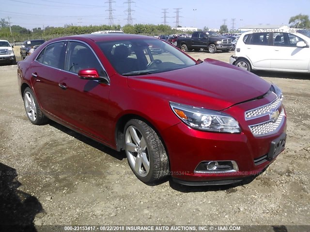 1G11J5SX5DF200649 - 2013 CHEVROLET MALIBU LTZ 红色 照片 1