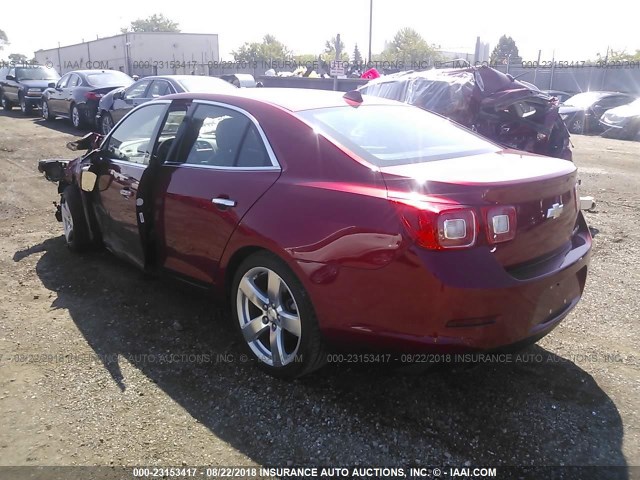 1G11J5SX5DF200649 - 2013 CHEVROLET MALIBU LTZ 红色 照片 3