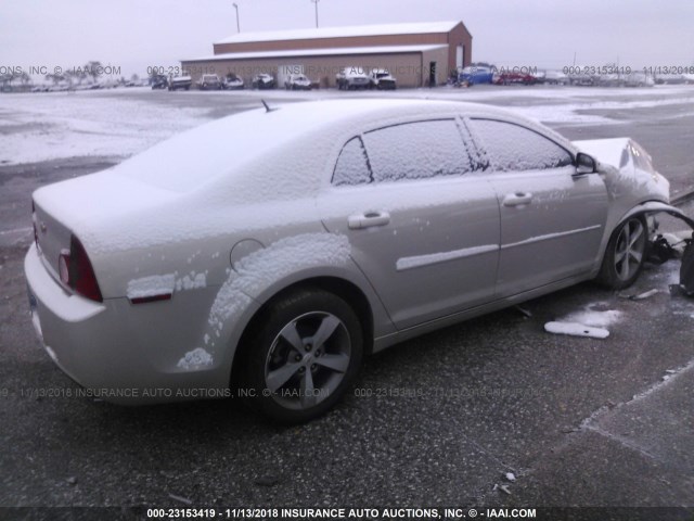 1G1ZC5E18BF221187 - 2011 CHEVROLET MALIBU 1LT TAN photo 4