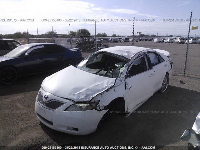 4T1BE46K67U618822 - 2007 TOYOTA CAMRY NEW GENERAT CE/LE/XLE/SE WHITE photo 2