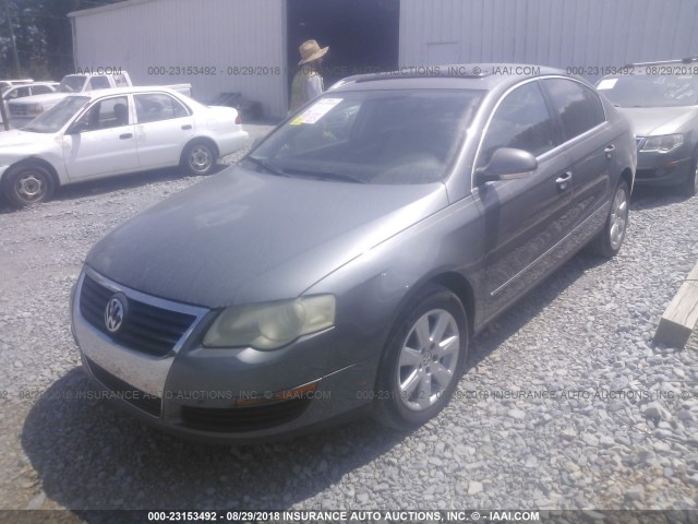 WVWAK73C36P089074 - 2006 VOLKSWAGEN PASSAT GRAY photo 2