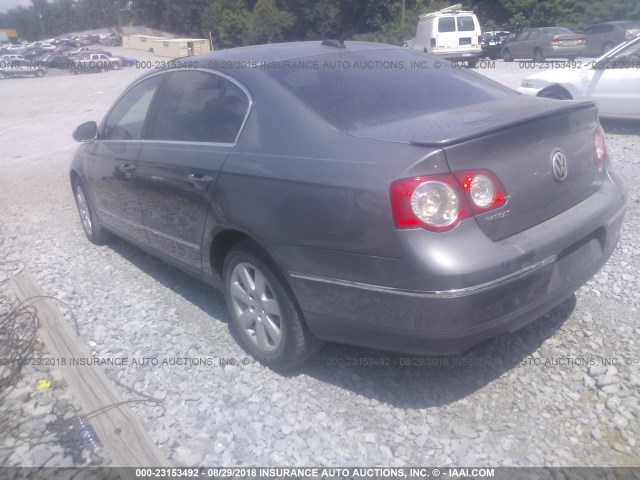 WVWAK73C36P089074 - 2006 VOLKSWAGEN PASSAT GRAY photo 3