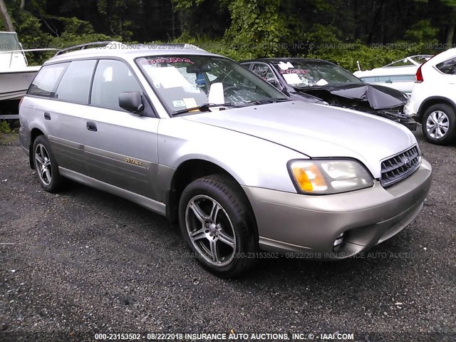 4S3BH675137653664 - 2003 SUBARU LEGACY OUTBACK AWP SILVER photo 1