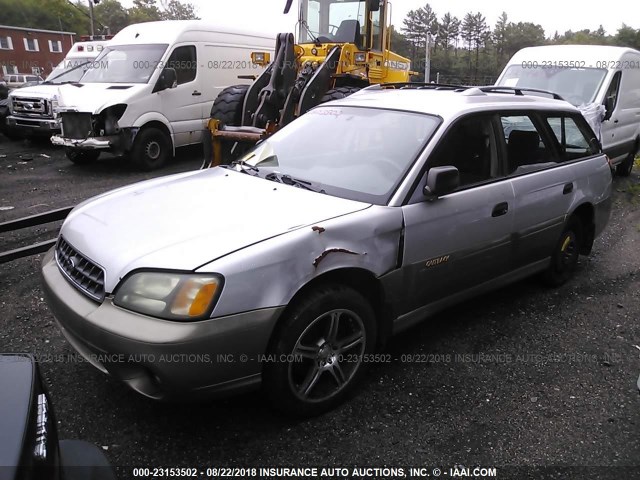 4S3BH675137653664 - 2003 SUBARU LEGACY OUTBACK AWP 银色 照片 2