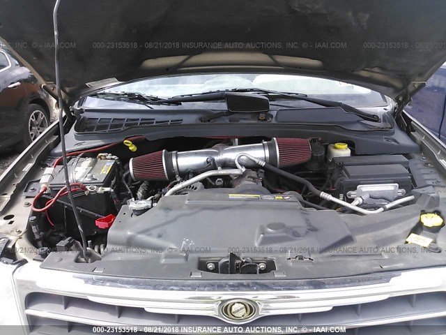 1A8HW58217F581187 - 2007 CHRYSLER ASPEN LIMITED GOLD photo 10