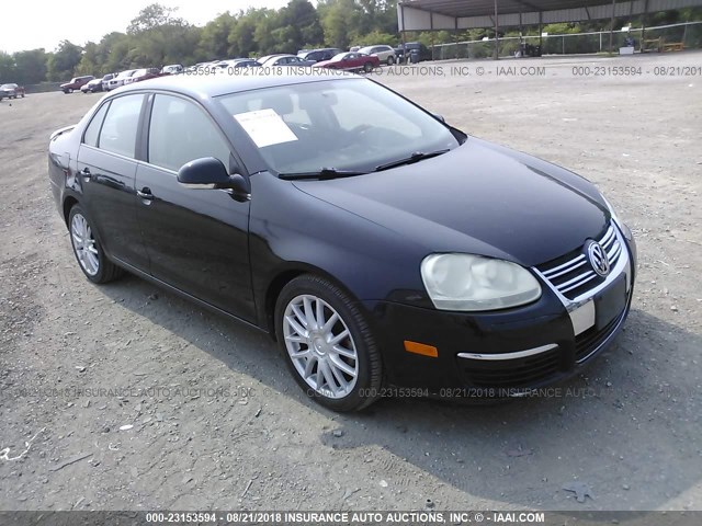 3VWRJ71K48M138241 - 2008 VOLKSWAGEN JETTA WOLFSBURG 黑色 照片 1