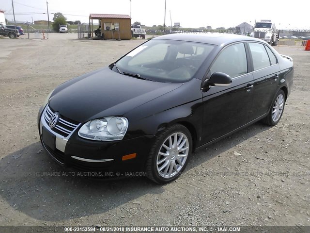 3VWRJ71K48M138241 - 2008 VOLKSWAGEN JETTA WOLFSBURG 黑色 照片 2