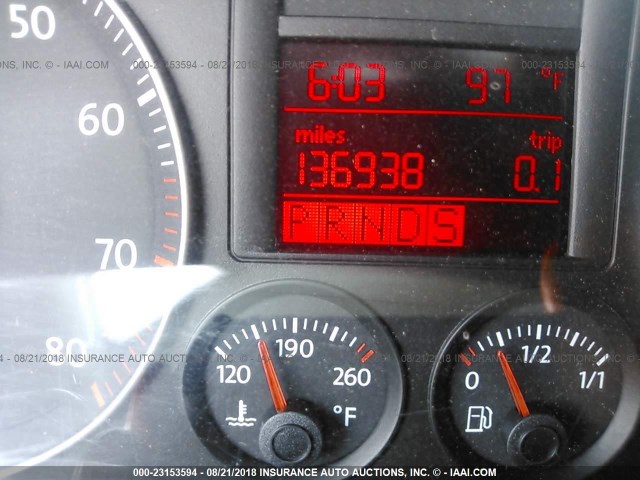 3VWRJ71K48M138241 - 2008 VOLKSWAGEN JETTA WOLFSBURG 黑色 照片 7