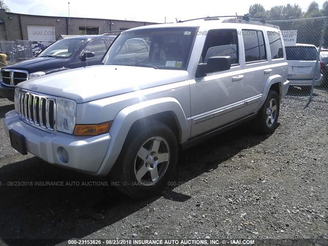 1J4RG4GK5AC105239 - 2010 JEEP COMMANDER SPORT ვერცხლისფერი ფოტო 2
