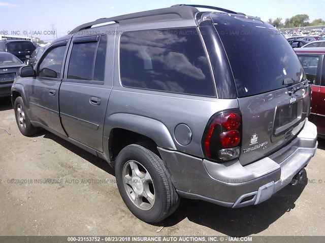 1GNET16S166121905 - 2006 CHEVROLET TRAILBLAZER EXT LS/EXT LT GRAY photo 3