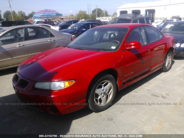 1G2WP52K83F162143 - 2003 PONTIAC GRAND PRIX GT RED photo 2