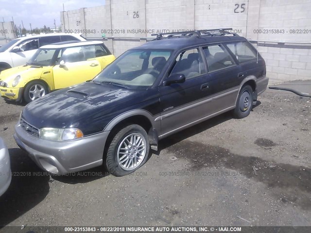 4S3BG685XX7644226 - 1999 SUBARU LEGACY OUTBACK/SSV/LIMITED/30TH BLUE photo 2