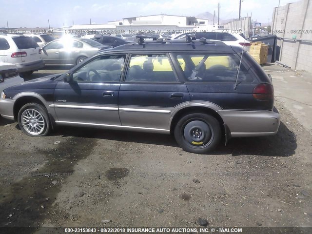 4S3BG685XX7644226 - 1999 SUBARU LEGACY OUTBACK/SSV/LIMITED/30TH BLUE photo 3