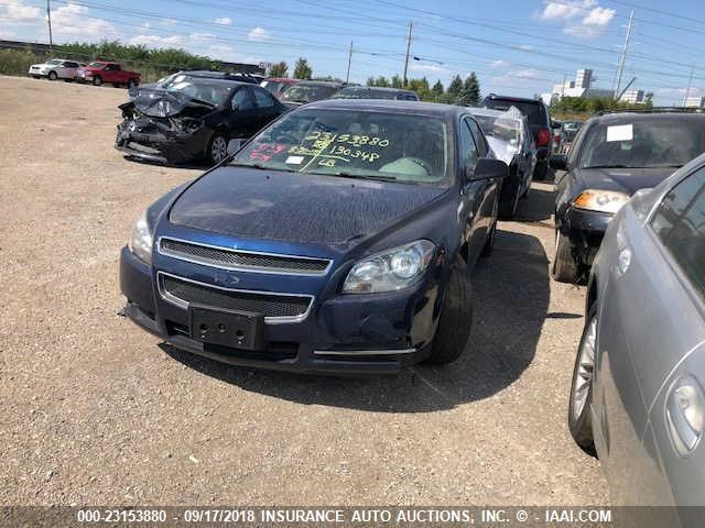 1G1ZG57B79F249762 - 2009 CHEVROLET MALIBU LS BLUE photo 2
