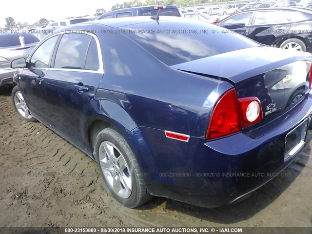 1G1ZG57B79F249762 - 2009 CHEVROLET MALIBU LS BLUE photo 3