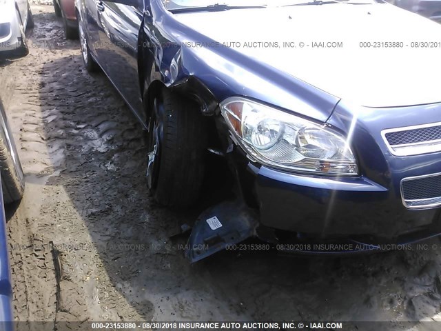 1G1ZG57B79F249762 - 2009 CHEVROLET MALIBU LS BLUE photo 6