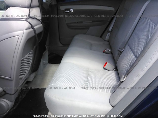 1G1ZG57B79F249762 - 2009 CHEVROLET MALIBU LS BLUE photo 8