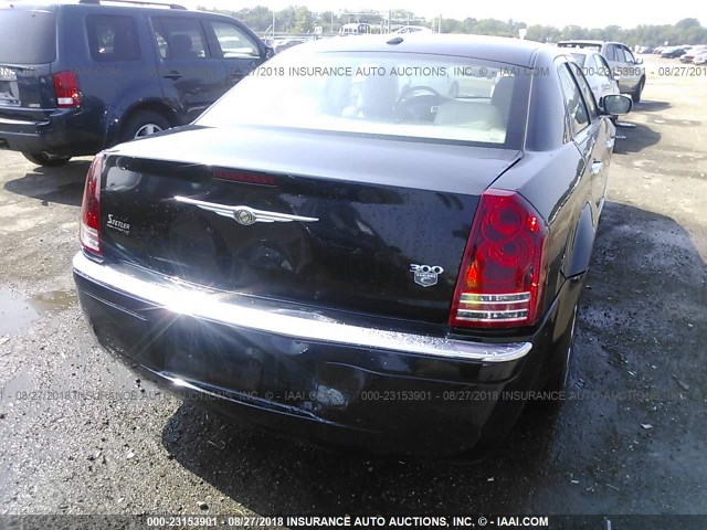 2C3KA63T69H628494 - 2009 CHRYSLER 300C BLACK photo 6