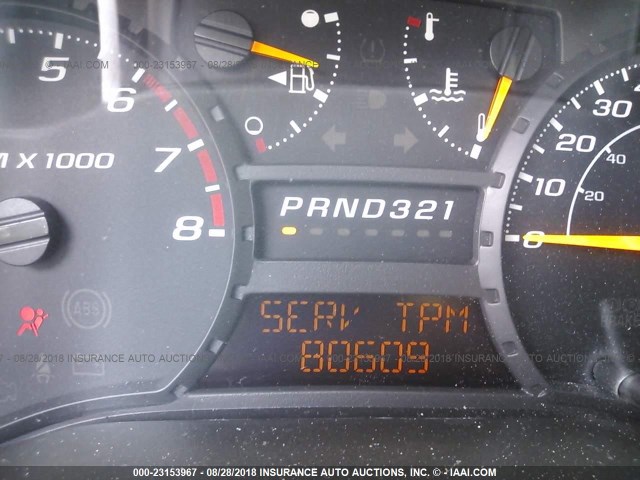 1GCCS249688189861 - 2008 CHEVROLET COLORADO LS RED photo 7