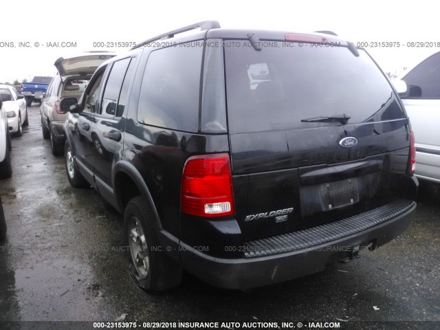 1FMZU63K83ZB25481 - 2003 FORD EXPLORER XLT/XLT SPORT/NBX 黑色 照片 3