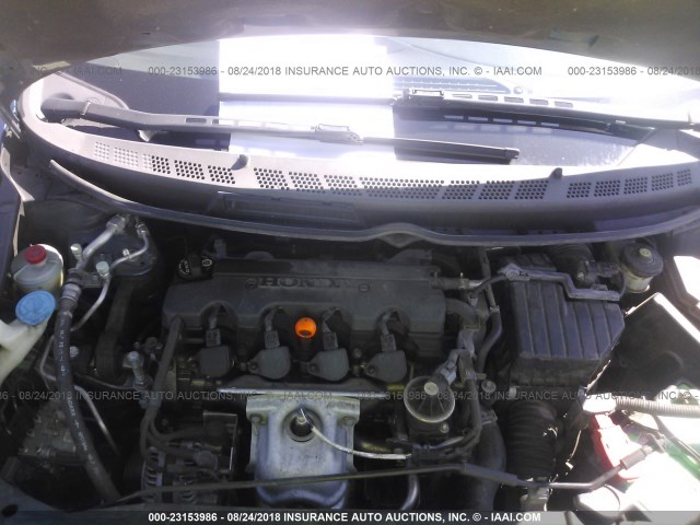 2HGFG129X8H520478 - 2008 HONDA CIVIC EXL 蓝色 照片 10