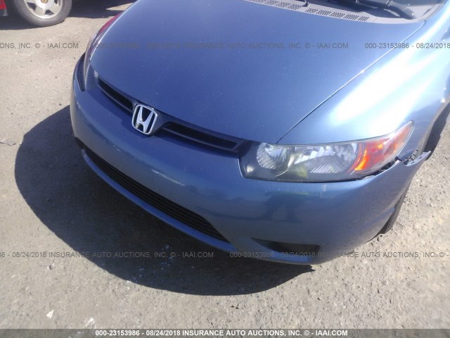 2HGFG129X8H520478 - 2008 HONDA CIVIC EXL 蓝色 照片 6