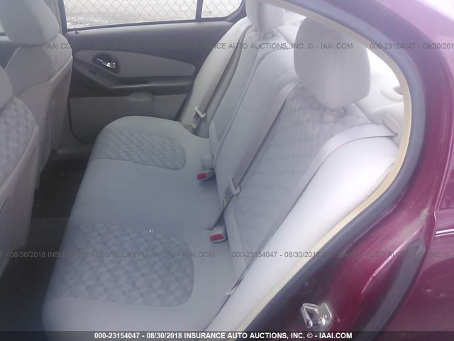 1G1ZT54825F195429 - 2005 CHEVROLET MALIBU LS 栗色 照片 8