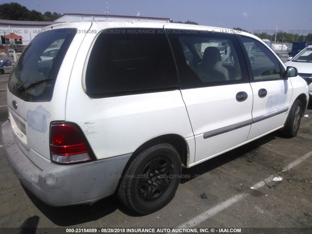 2FTZA54666BA48562 - 2006 FORD FREESTAR WHITE photo 4