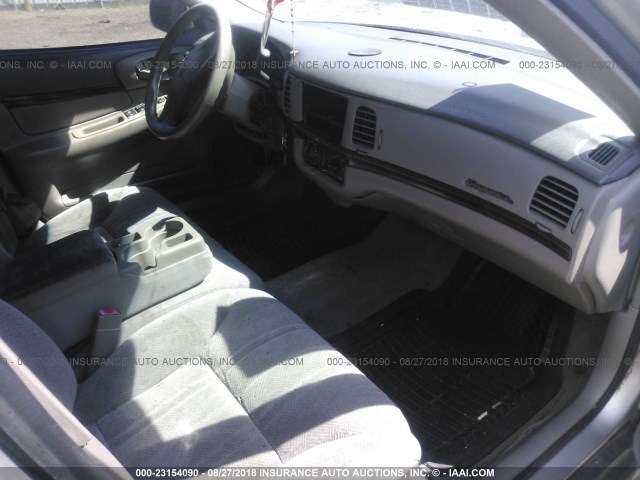 2G1WF52E059221196 - 2005 CHEVROLET IMPALA SILVER photo 5