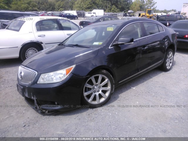 1G4GE5EV7AF263971 - 2010 BUICK LACROSSE CXS GRAY photo 2