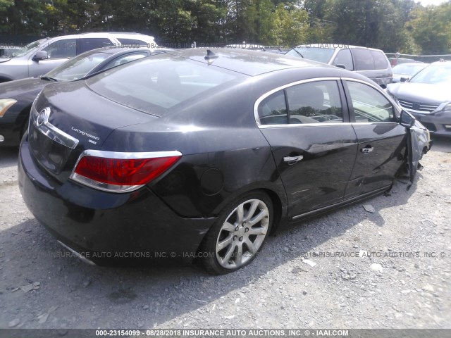 1G4GE5EV7AF263971 - 2010 BUICK LACROSSE CXS GRAY photo 4
